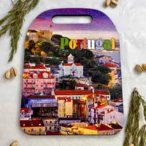 lisbon souvenir cutting board personalized travel