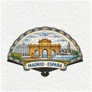 fan shaped wooden wall decor souvenir