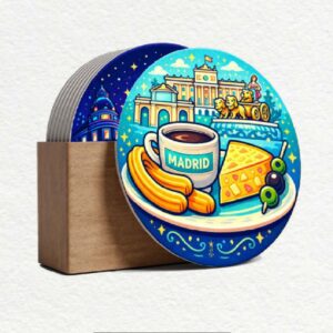 souvenir with wooden holder