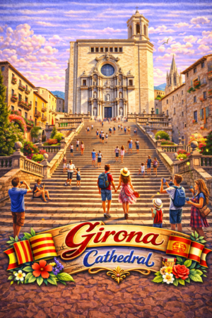 Girona Cathedral — World's Widest Gothic Nave Board