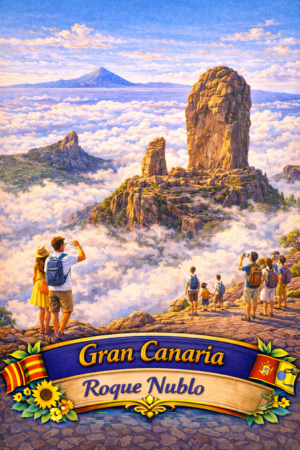Gran Canaria Roque Nublo — Sacred Rock Board
