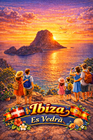 Ibiza Es Vedrà — Mystical Rock Island Board