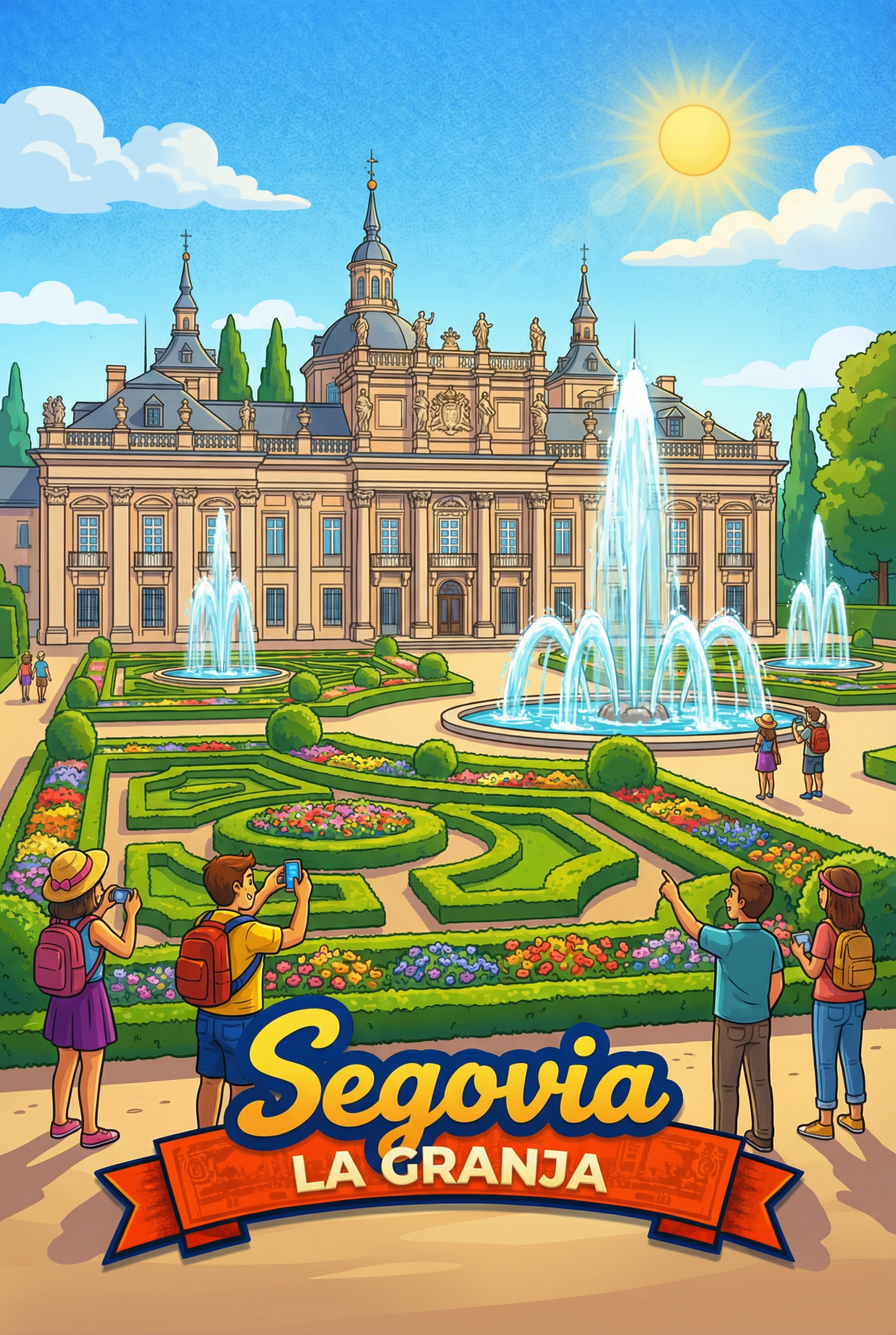 La Granja de San Ildefonso — Spanish Versailles Board