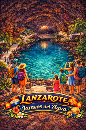 Lanzarote Jameos del Agua — César Manrique Board