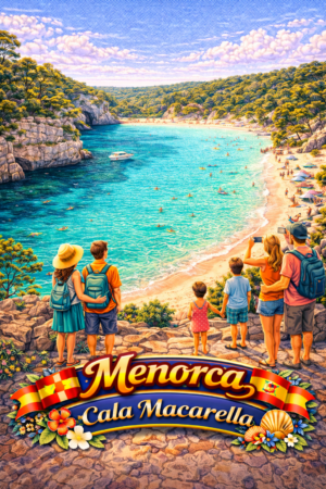 Menorca Monte Toro — Island Panorama Board