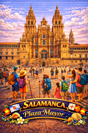 Salamanca Casa de las Conchas — Shell House Board