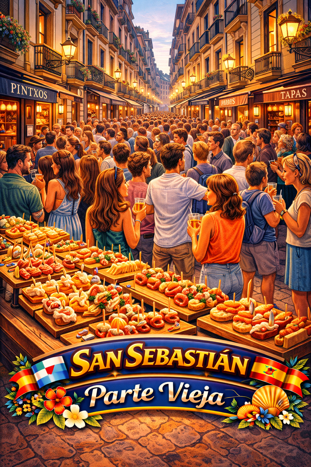 San Sebastián Peine del Viento — Wind Comb Board