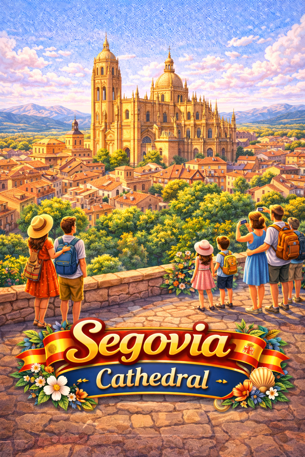 Segovia Alcázar Fairy-Tale Castle Board