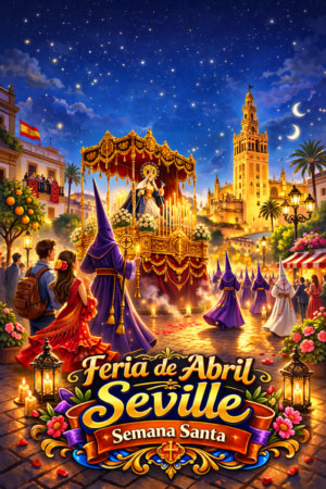 Seville Semana Santa — Holy Week Processions Board