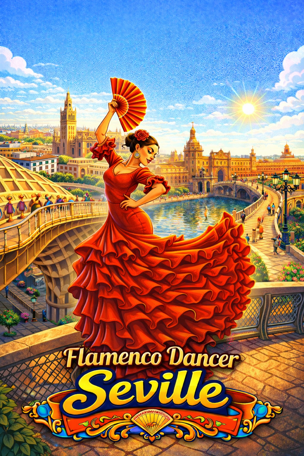 Seville Torre del Oro & Guadalquivir Board