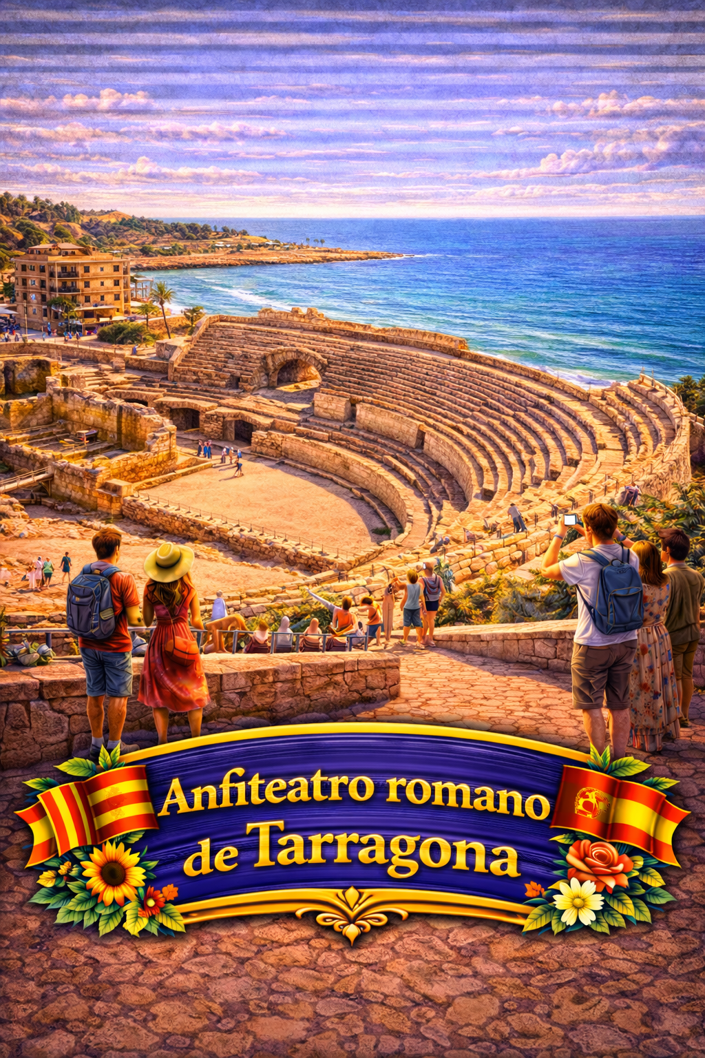 Tarragona Roman Amphitheatre & Sea Board