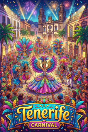 Tenerife Carnival — Second Largest in the World Board