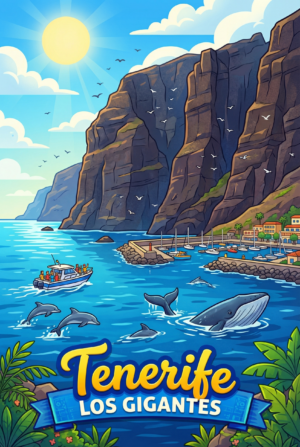 Tenerife Los Gigantes — Giant Cliffs Board