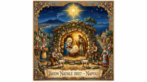 Presepe Napoletano Nativity Scene Fridge Magnet 2027