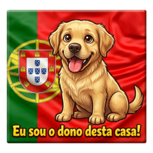 Labrador Retriever Portugal Funny Dog Magnet