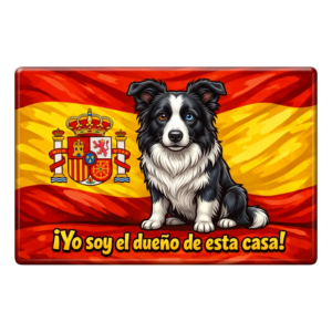 Border Collie Spain Funny Dog Magnet