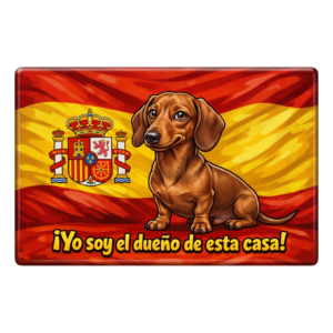 Dachshund Spain Funny Dog Magnet