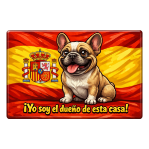 French Bulldog Spain Funny Dog Magnet