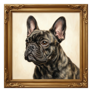 French Bulldog Portrait Fridge Magnet
