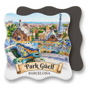 Park Güell Salamander Barcelona Magnet