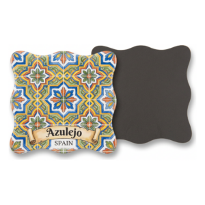 Spain Azulejo Ceramic Tile Pattern Magnet