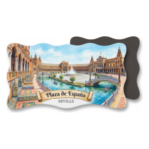Plaza de España Seville Fridge Magnet