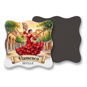 Flamenco Dancer Seville Souvenir Magnet