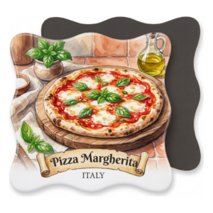 Italian Pizza Margherita Souvenir Magnet
