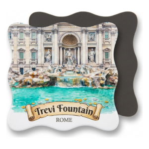 Trevi Fountain Rome Souvenir Magnet