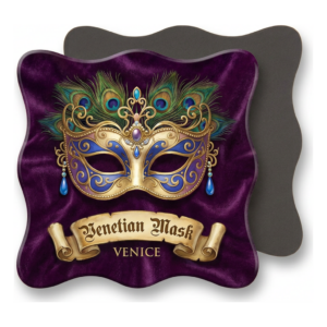 Venetian Carnival Mask Italy Magnet