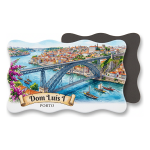 Dom Luís I Bridge Porto Fridge Magnet