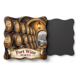 Port Wine Barrels Porto Souvenir Magnet